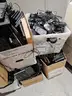 Huge surplus and scrap lot, monitors wires printers and more