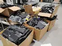 Huge surplus and scrap lot, monitors wires printers and more