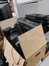 Huge surplus and scrap lot, monitors wires printers and more
