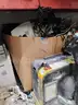 Huge surplus and scrap lot, monitors wires printers and more