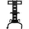 Lot of 18  New Universal Portable TV Rolling Stand (Black)