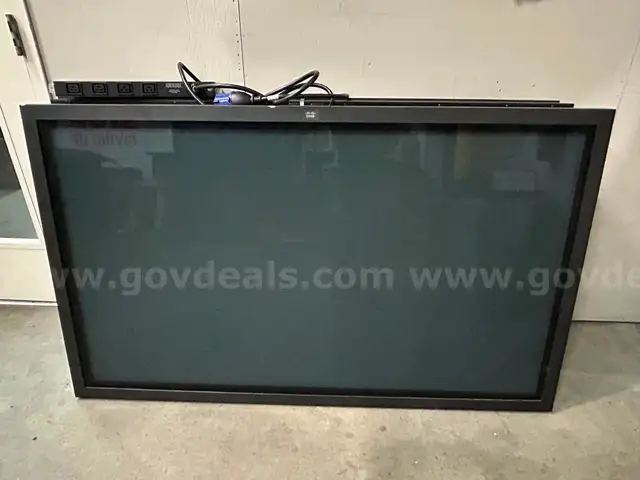 3 Cisco 65&#x22; Telepresence interactive Display Board