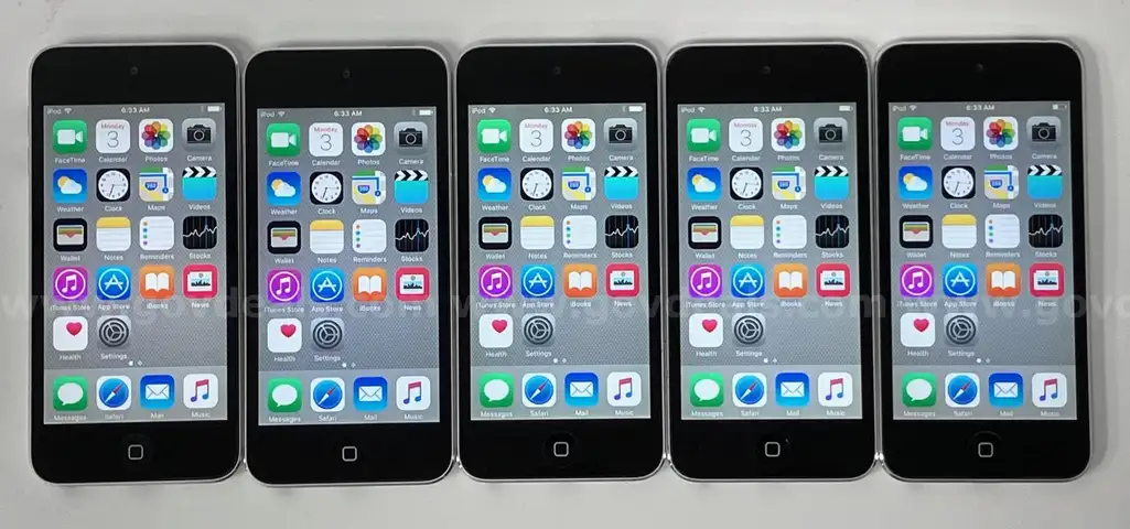 5 Lot Apple iPod Touch 16GB (5th Generation) - Space Gray