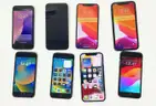 8 Lot Mixed Apple iPhones