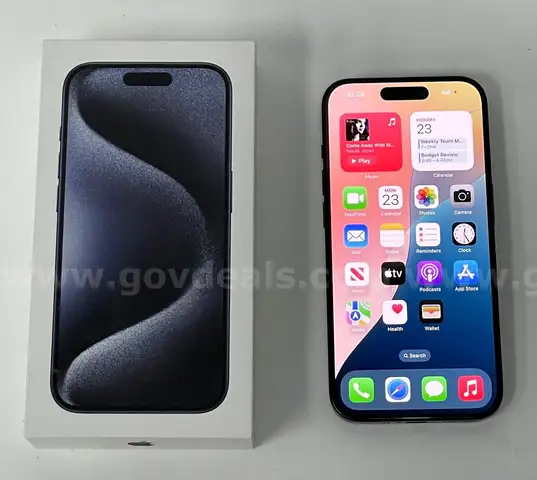 Apple iPhone 15 Pro - 128GB  Blue Titanium -  Verizon Wireless✔️
