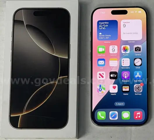 Apple iPhone 16 Pro - 256GB - Natural Titanium - VeriZon