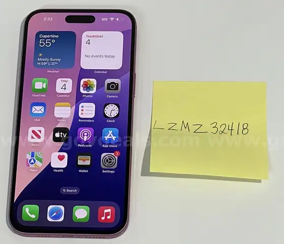 Apple iPhone 16 Plus - 128GB Pink - VeriZon Prepaid