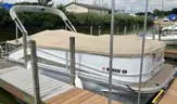 2019 G3 Suncatcher V322C Tritoon/Pontoon 115 HP Yamaha Motor w/ Trailer &#x26; Cover
