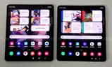 Lot of 2 Verizon Live Demo Samsung Galaxy Z Fold3 &#x26; Z Fold4