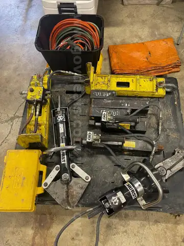 Lot of Used Hurst Hydraulic Tools
