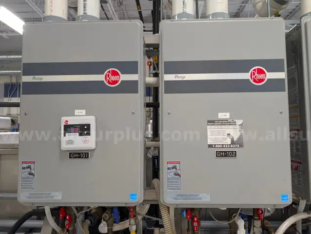2 Ea. Combo Tankless NG Water Heater