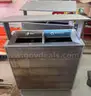 1 Lot of 2 Double Compartment Trash Cans