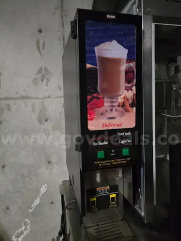 Bunn Hot Chocolate, French Vanilla and Cappuccino Maker