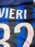 Vintage Inter Milan &#x26; Italy Soccer Jerseys Lot &#x2013; Original Shirts + Vieri Signature (Unverified)