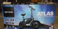 3 Jetson Atlas Pro Fat-Tire Folding E-Bikes &#x2013; Open Box, Battery &#x26; Charger Incl