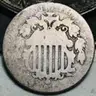 *Rare Coin* 1872 Shield Nickel 5 Cents 5C USA Choice Coin, Over a Century (Circulated)