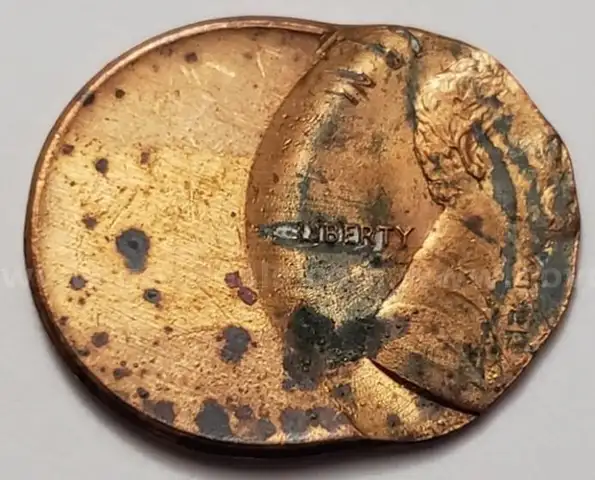 **VERY RARE**ERROR COIN,OFF CENTRE LINCOLN CENT, US MINT ERROR ( NO CLEANING, THE COIN YOU SEE IS WHAT YOU GET)