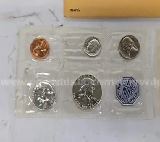 One (1) U.S. Proof Coin Sets for years 1955, 1956, 1961