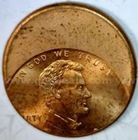 ERROR OFF-CENTER Lincoln Cent NICE Uncirculated Coin