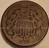 1864 2 Cent Coin. Great Condition But You Be The Judge!