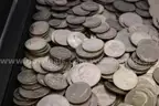 Lot of Coins - Half Dollars, 1 Dollar, Nickels and Quarters