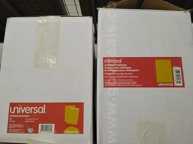 Universal Catalog Envelopes