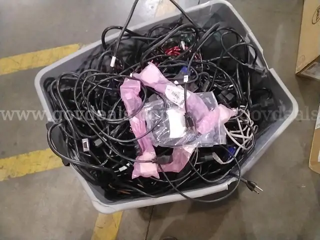 18" x 26" x 21" Bin of Wires