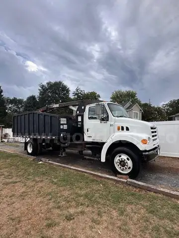 2002 STERLING L7500 GRAPPLE TRUCK WITH DUMP BED