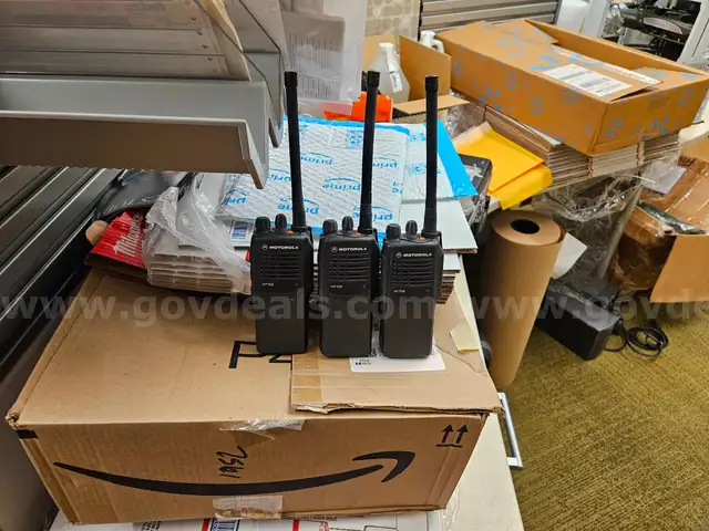 Lot of 3 Motorola HT750 Radios