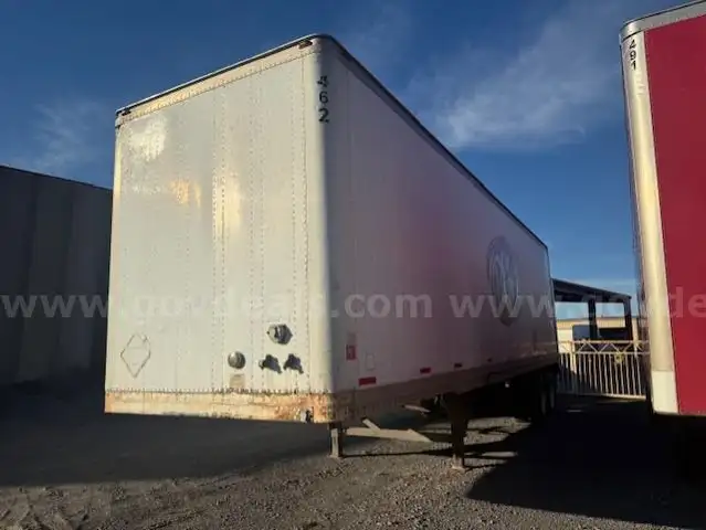 1998 HYUNDAI TRANSLEAD 36' BOX VAN TRAILER