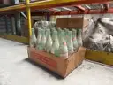 Lot of Dr Pepper bottles - OU Texas game - 1973