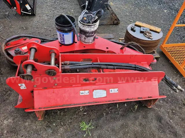Brush Fox Flail Mower with Boom