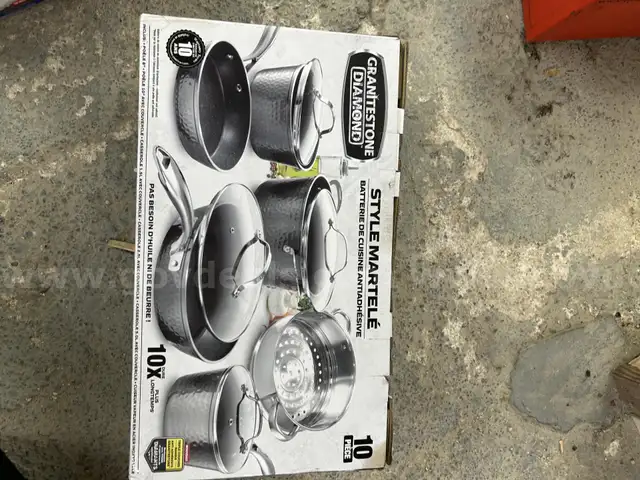Cookware set and baking pans