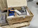 Laboratory battery coin cell manufacturing equipment