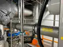 NTE M546 Double glovebox/bag splitter with downfeed funnel and dosing agitator