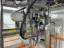 NTE M546 Double glovebox/bag splitter with downfeed funnel and dosing agitator