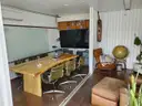 Dual Container Modular Office/Conference Room, W/ Contents