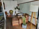 Dual Container Modular Office/Conference Room, W/ Contents