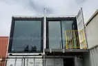 Dual Container Modular Office/Conference Room, W/ Contents