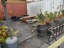 Patio Furniture, Grills, Fire Pit, Planters, Chairs, Tables, 1 LOT