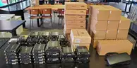 Network Equipment, Routers, Switches, Boosters, Antennas, Qty 65