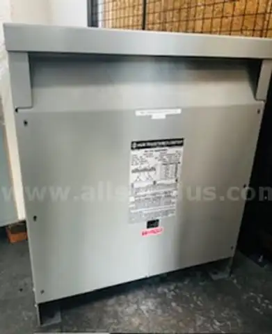 Transformers, Electrical Enclosure, Dry Type, 208/120 VAC, 480V, 3PH, Qty 3