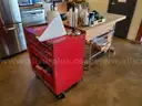 Office Kitchen Furniture, Appliances, Fridge, Dishware, Coffee Maker, Island, Misc Kitchenware, 1 LOT
