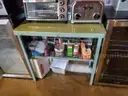 Office Kitchen Furniture, Appliances, Fridge, Dishware, Coffee Maker, Island, Misc Kitchenware, 1 LOT