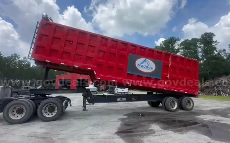 2022 Globe GTDD302-36-75 75 Yard T/A End Dump Trailer