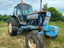 Blue Ford Tractor TNS