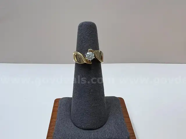 14kP Gold Diamond Ring