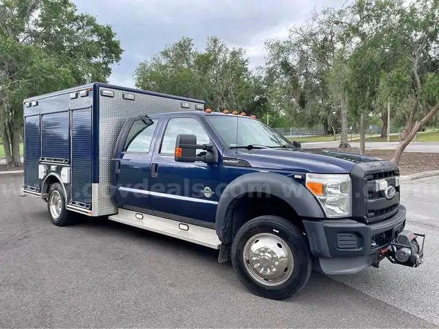 2011 Ford F-450 4x4 Crew Emergency Support Vehicle