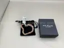 Precious Metals Bracelet 14k/SS TRI-TN Mesh Twist Bracelet ( Retail Tag Price $500.00 )