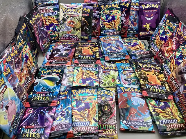 Lot of 45 Various Pok&#xE9;mon Booster Packs 